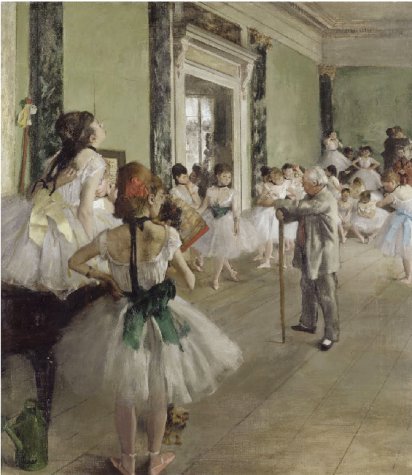 La classe de danse, Edgar Degas (1834-1917)